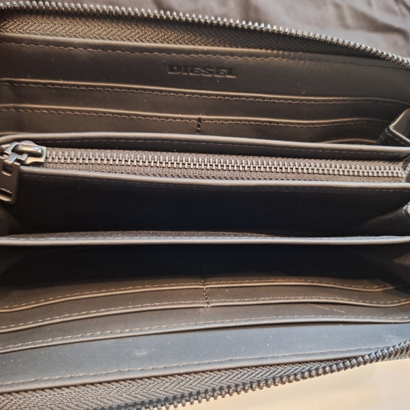 DIESEL DENIM ENVELOPE WALLET. PERFECT CONDITION. - Picture 3 of 4